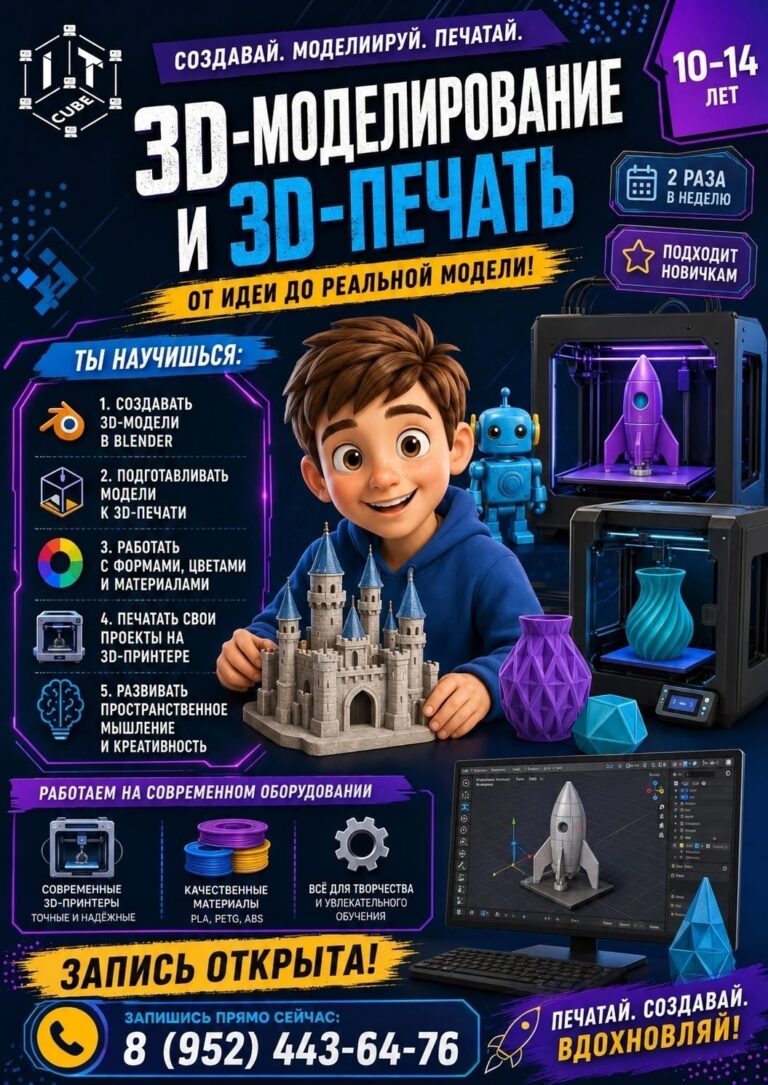 Подробнее о статье 👉 Приглашаем на обучение детей с 10 до 14 лет.